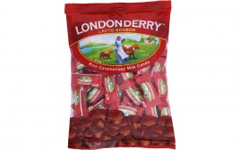 Parle London Derry Lacto Bonbon Rich Caramelised Milk Candy  Pack  277 grams
